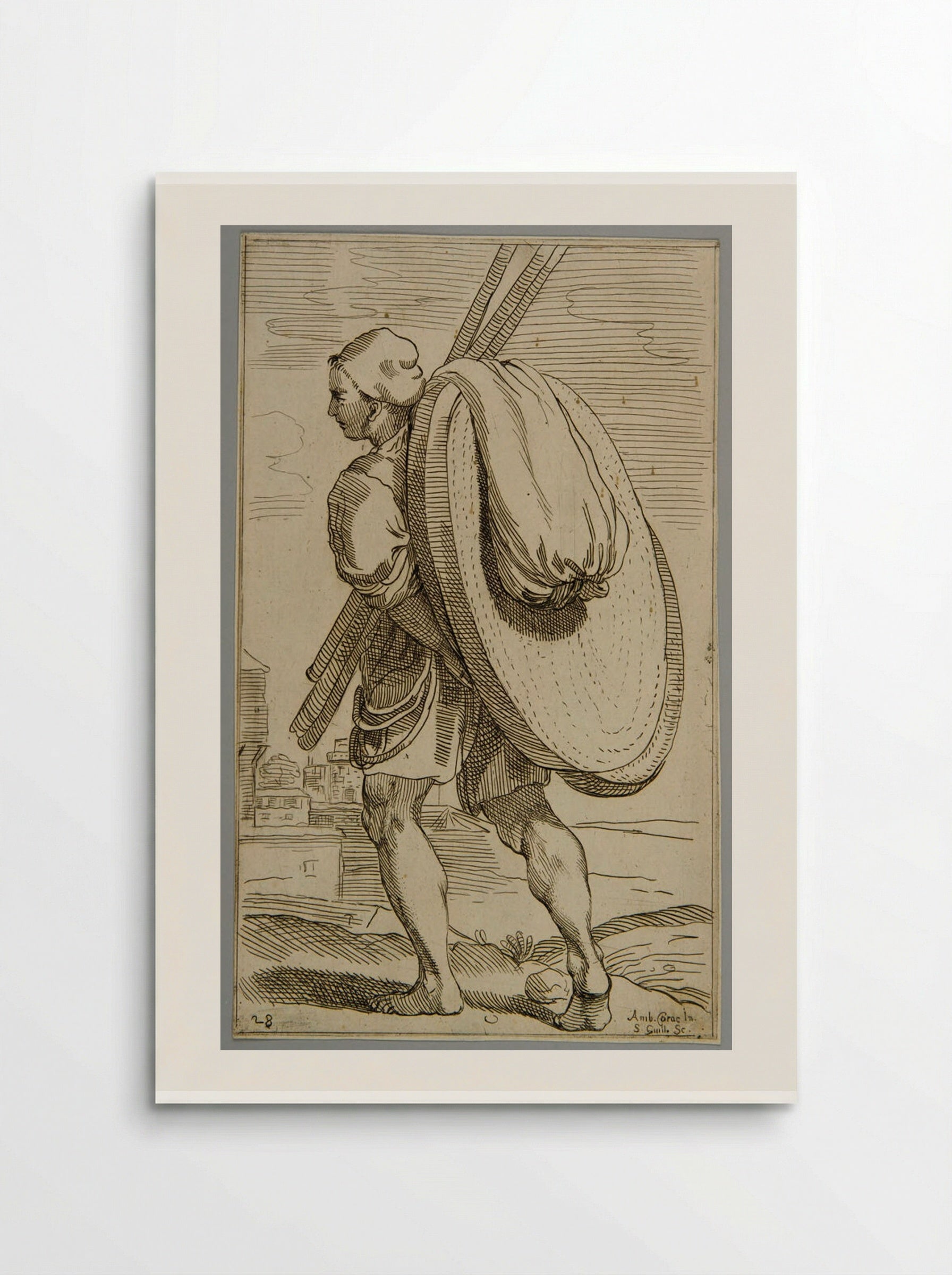 Leather Tanning (Plate 17) - Simon Guillain - Poster