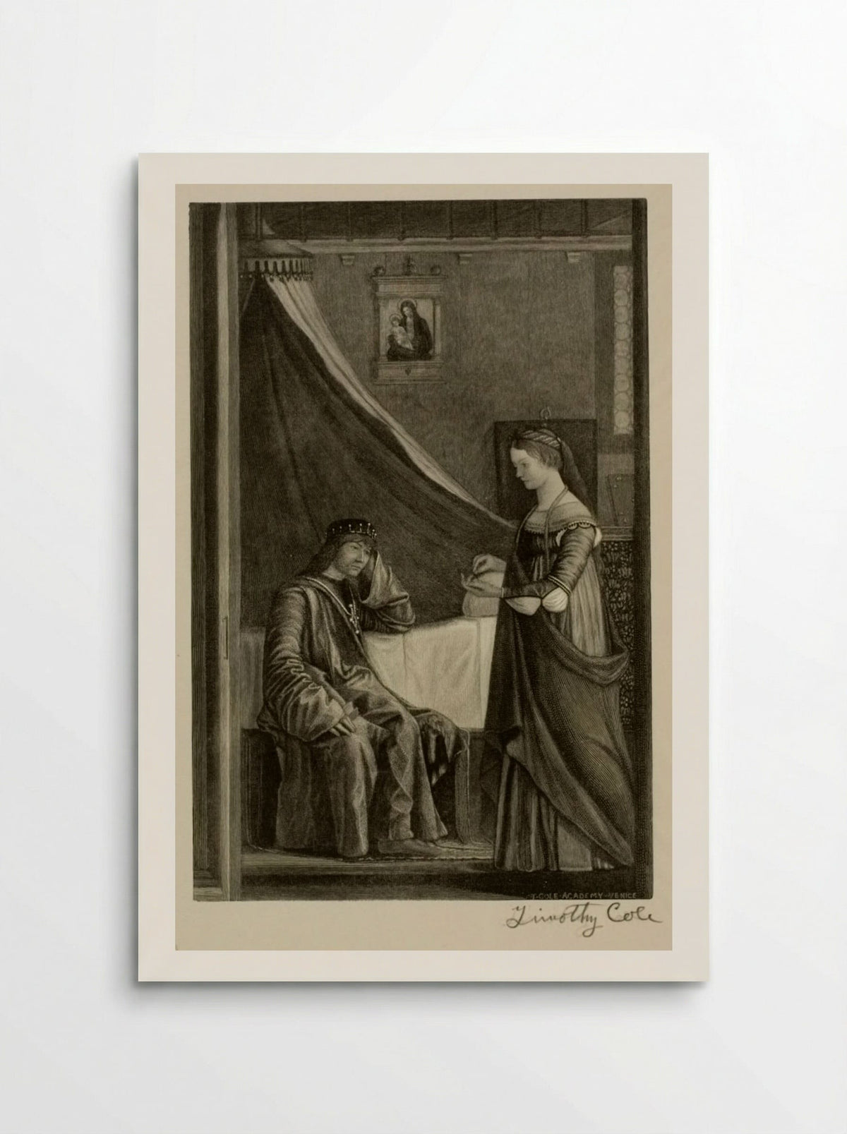 Legend of Saint Ursula - Timothy Cole - Poster
