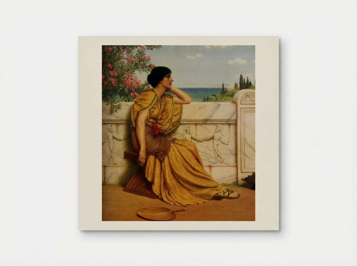 Leisure Hours - John William Godward - Poster