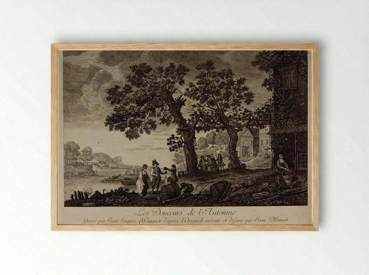 Les Douceurs de l'Automne - Jakob Wangner - Framed Print Wood
