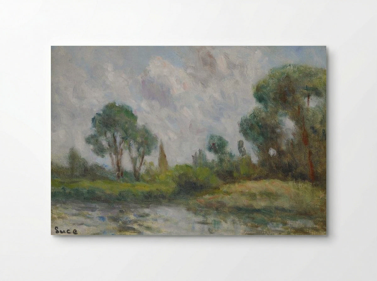 Les Environs De Saint-Ay - Maximilien Luce - Poster