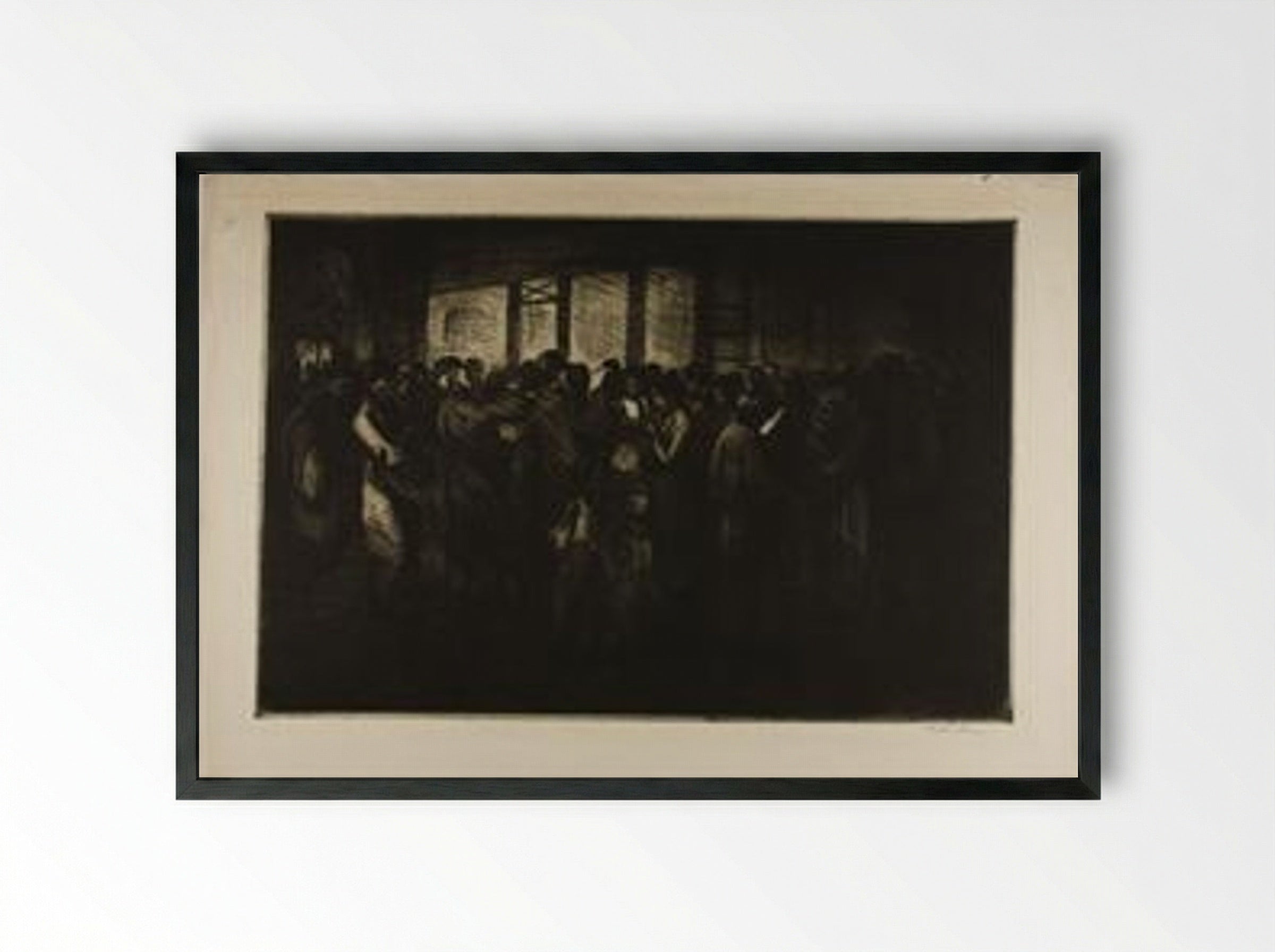 Les Grands Chanteurs des Rues - Théophile Steinlen - Framed Print Black
