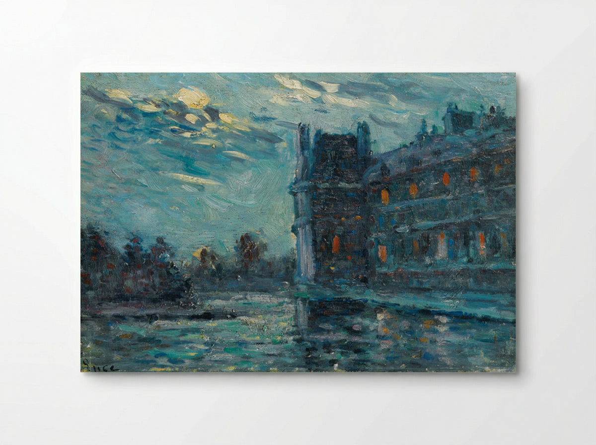 Les Inondations De 1910, Le Pavillon De Flore - Maximilien Luce - Poster