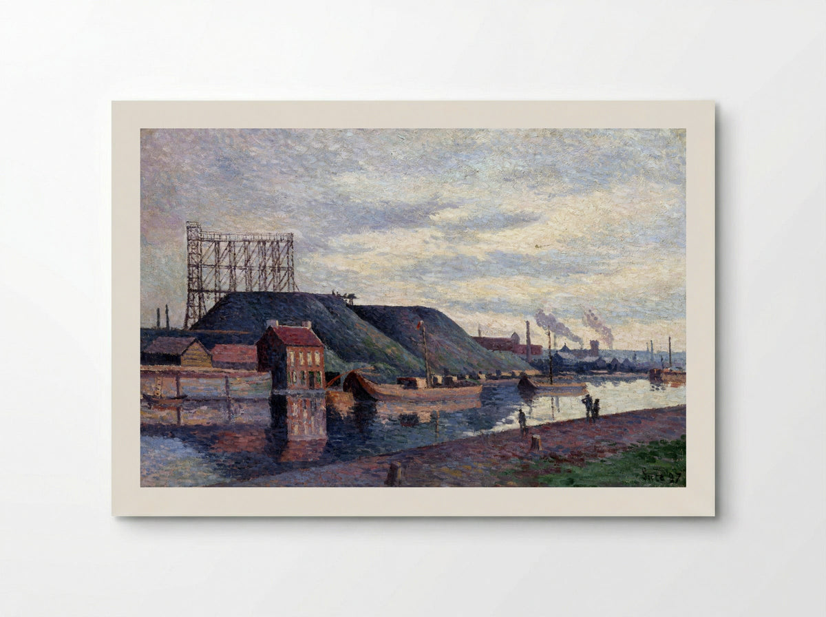 Les Terrils De Sacré Madame - Maximilien Luce - Poster