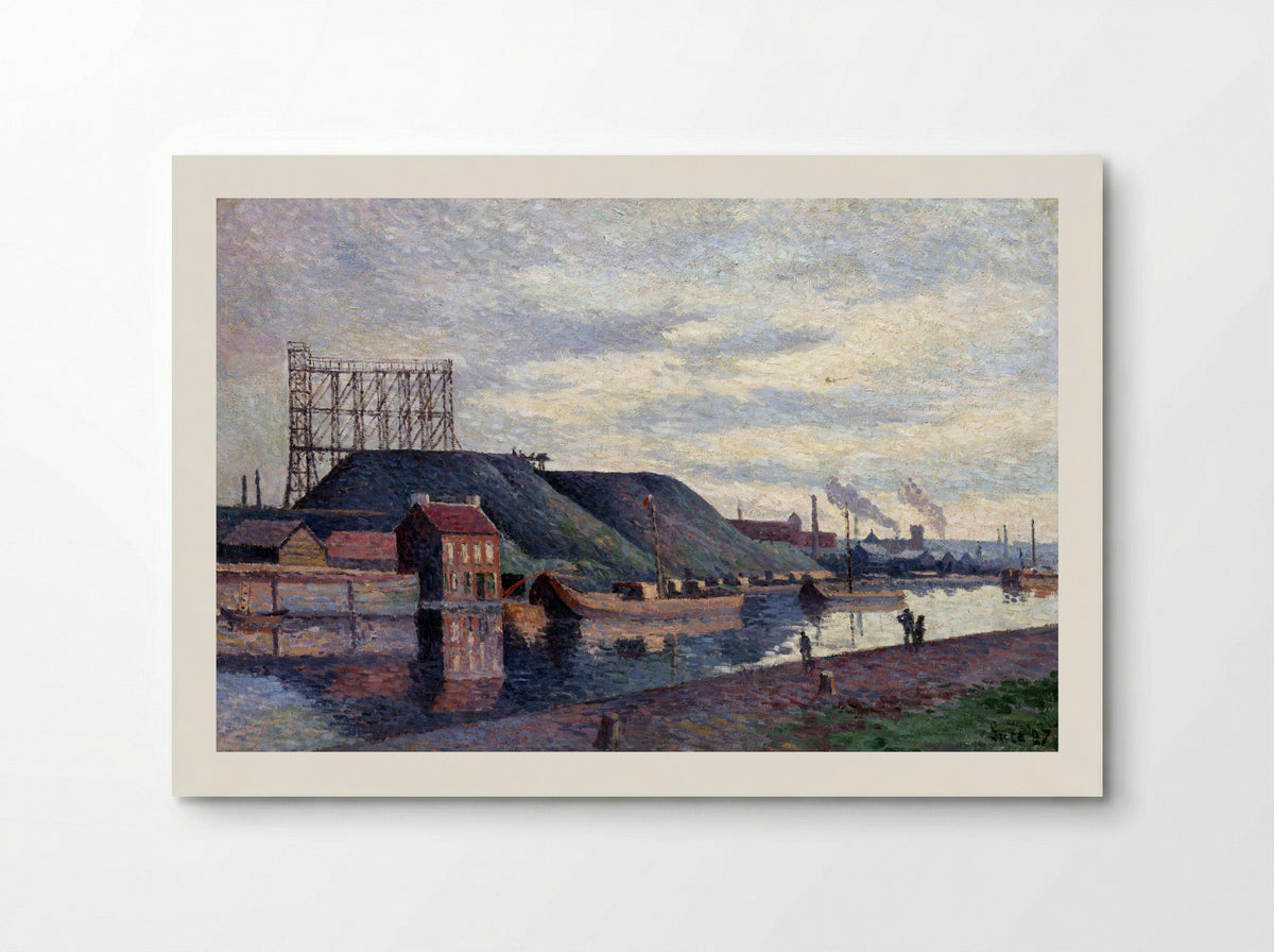 Les Terrils De Sacré Madame - Maximilien Luce - Poster