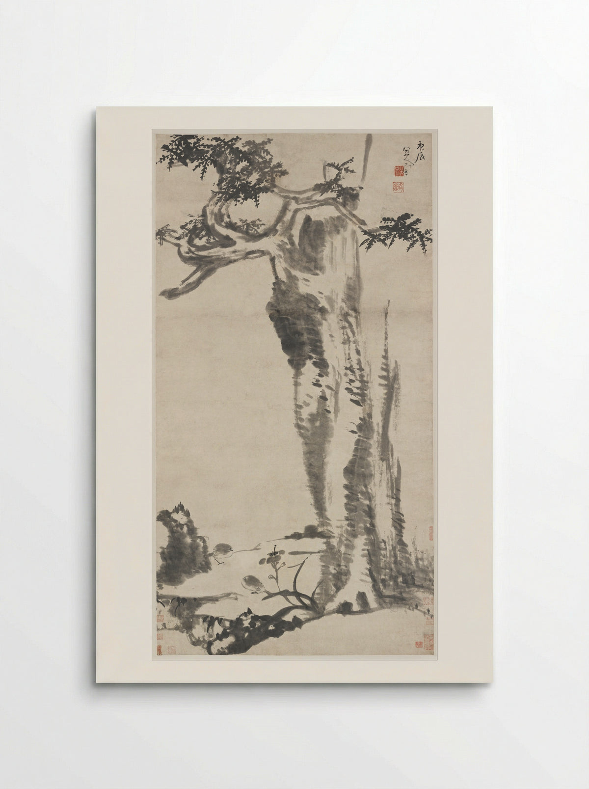 Letters to Fang Shiguan - Bada Shanren (Zhu Da) - Poster
