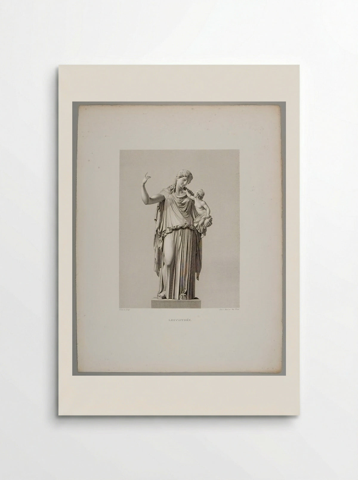 Leucothea, after the Antique - Aloys Kessler - Poster