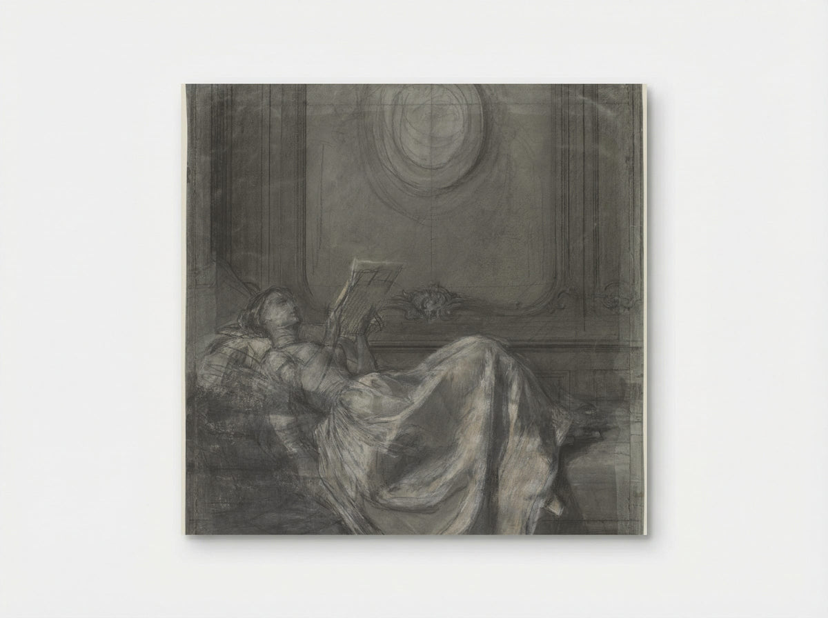 Lezende vrouw (Woman Reading) - Pierre-Paul Prud'hon - Poster