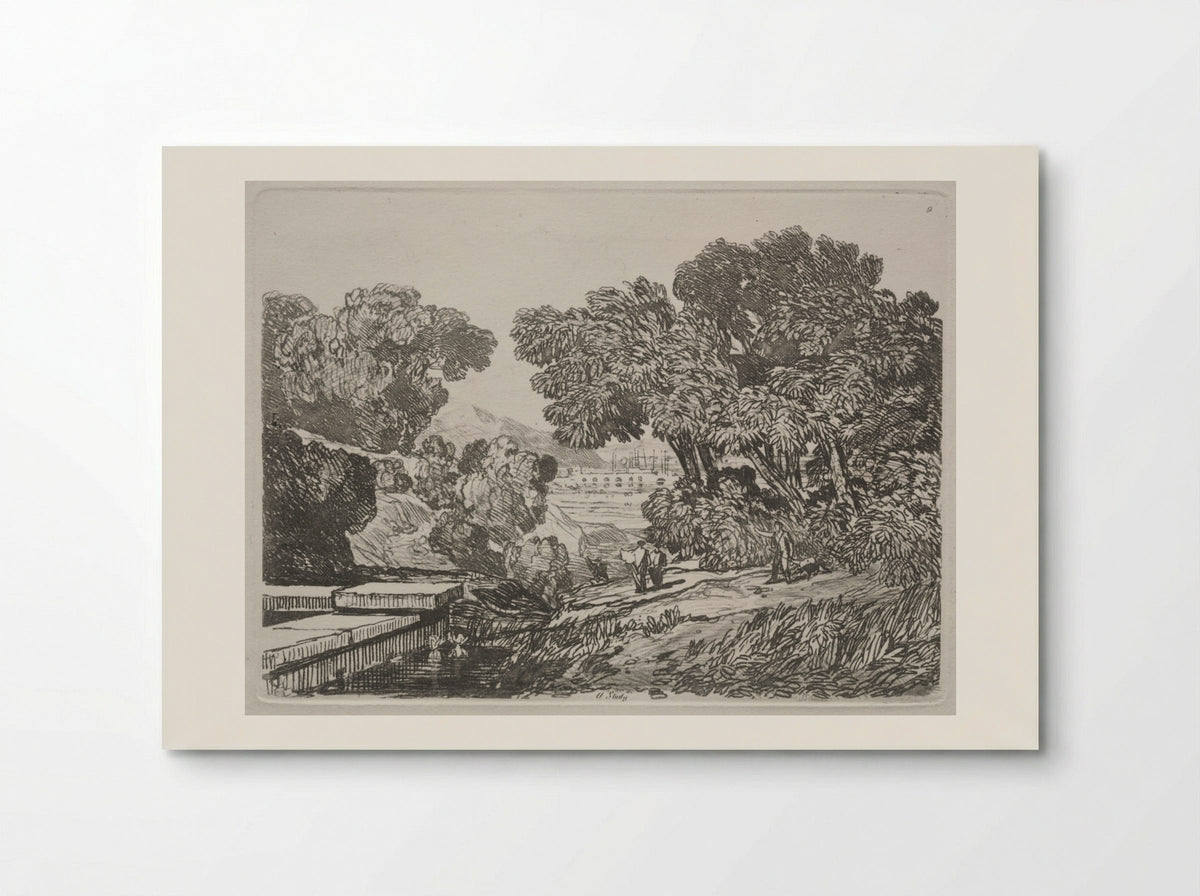 Liber Studiorum: A Study - John Sell Cotman - Poster