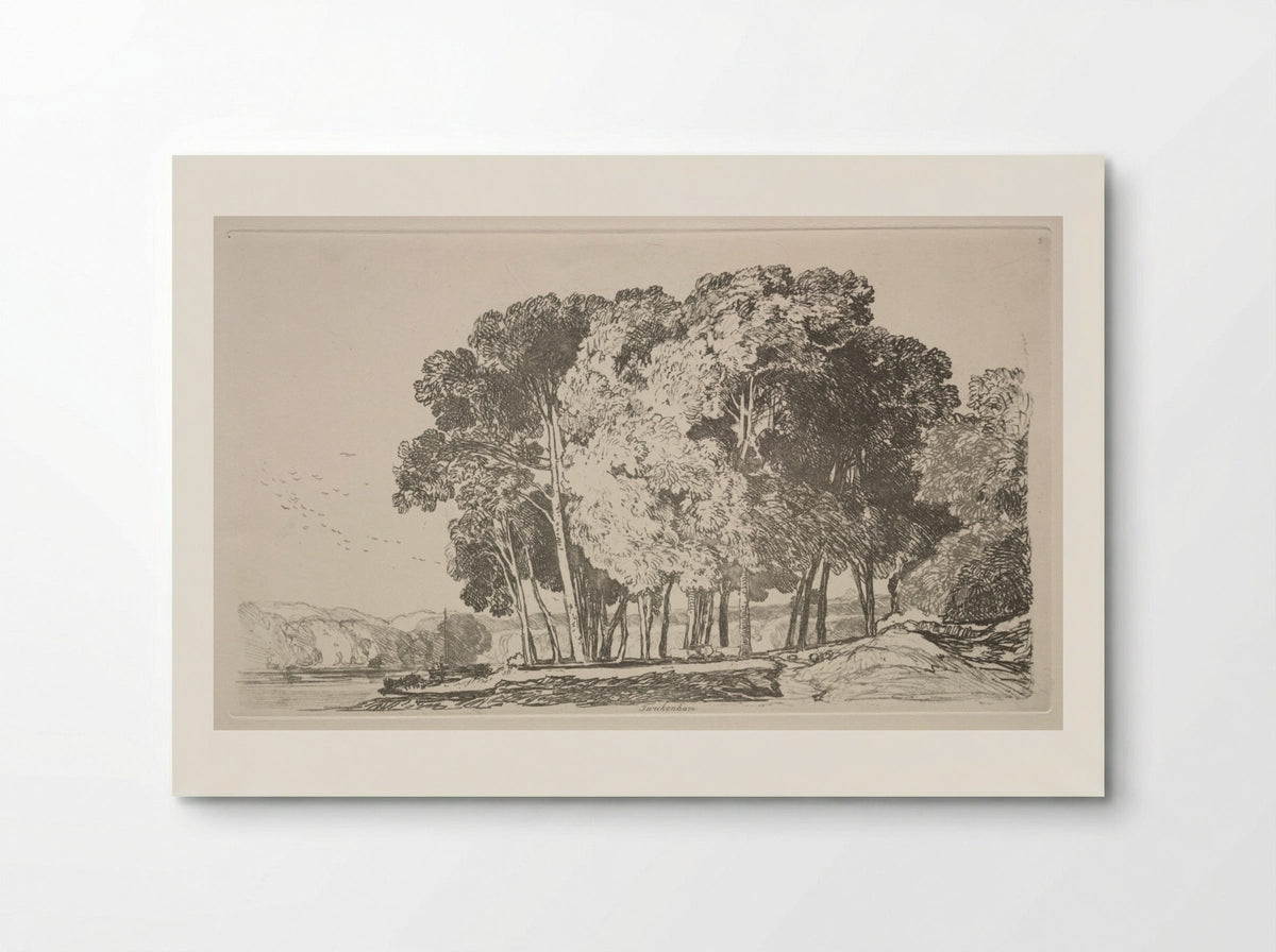 Liber Studiorum: Twickenham - John Sell Cotman - Poster