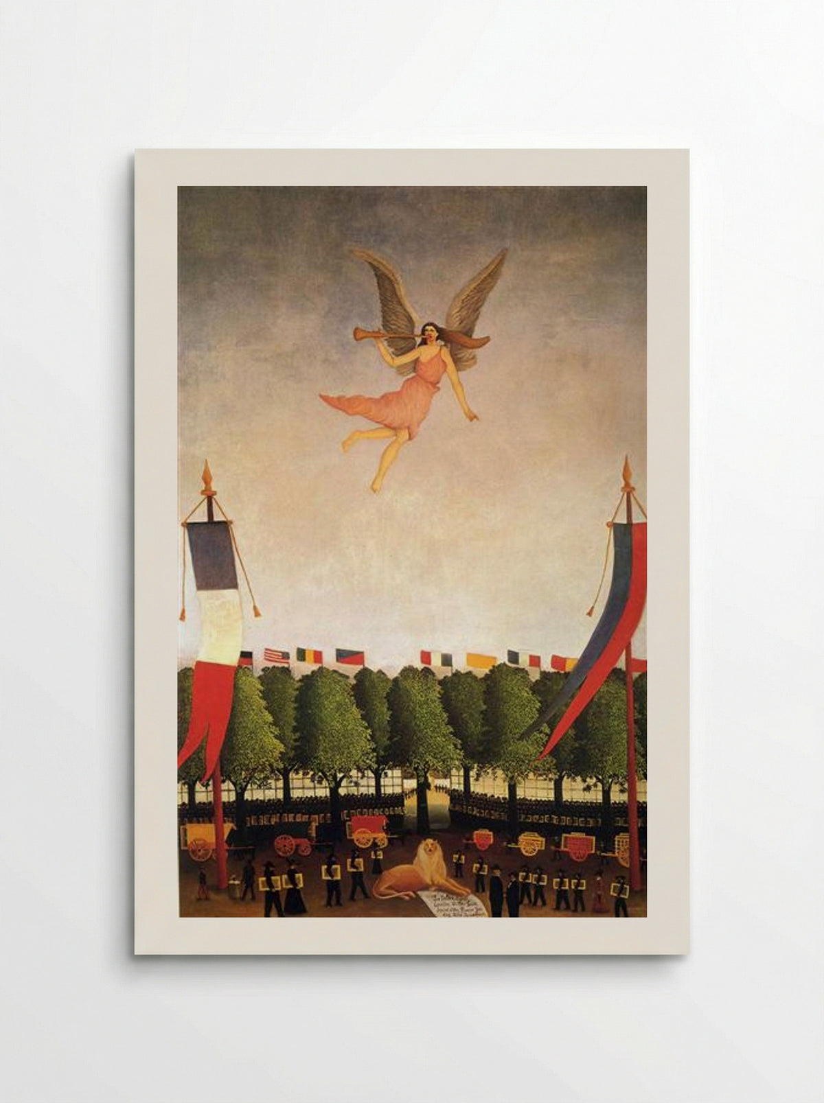 Liberty Inviting Artists to Take Part in the 22nd Exhibition of the Society of Independent Artists - Henri Rousseau - Poster