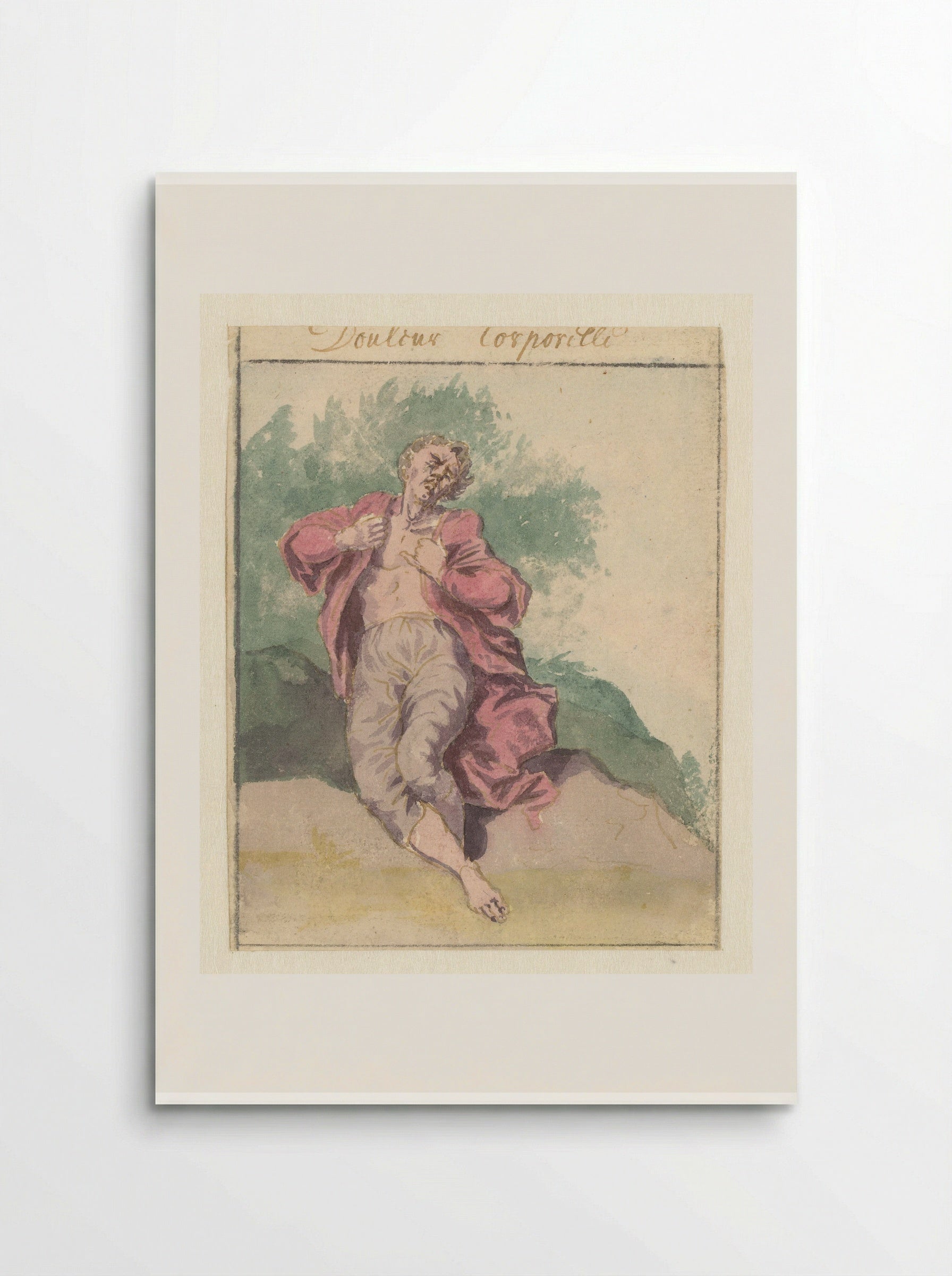Lichaamssmart (Bodily Pain) - Pieter van den Berge - Poster