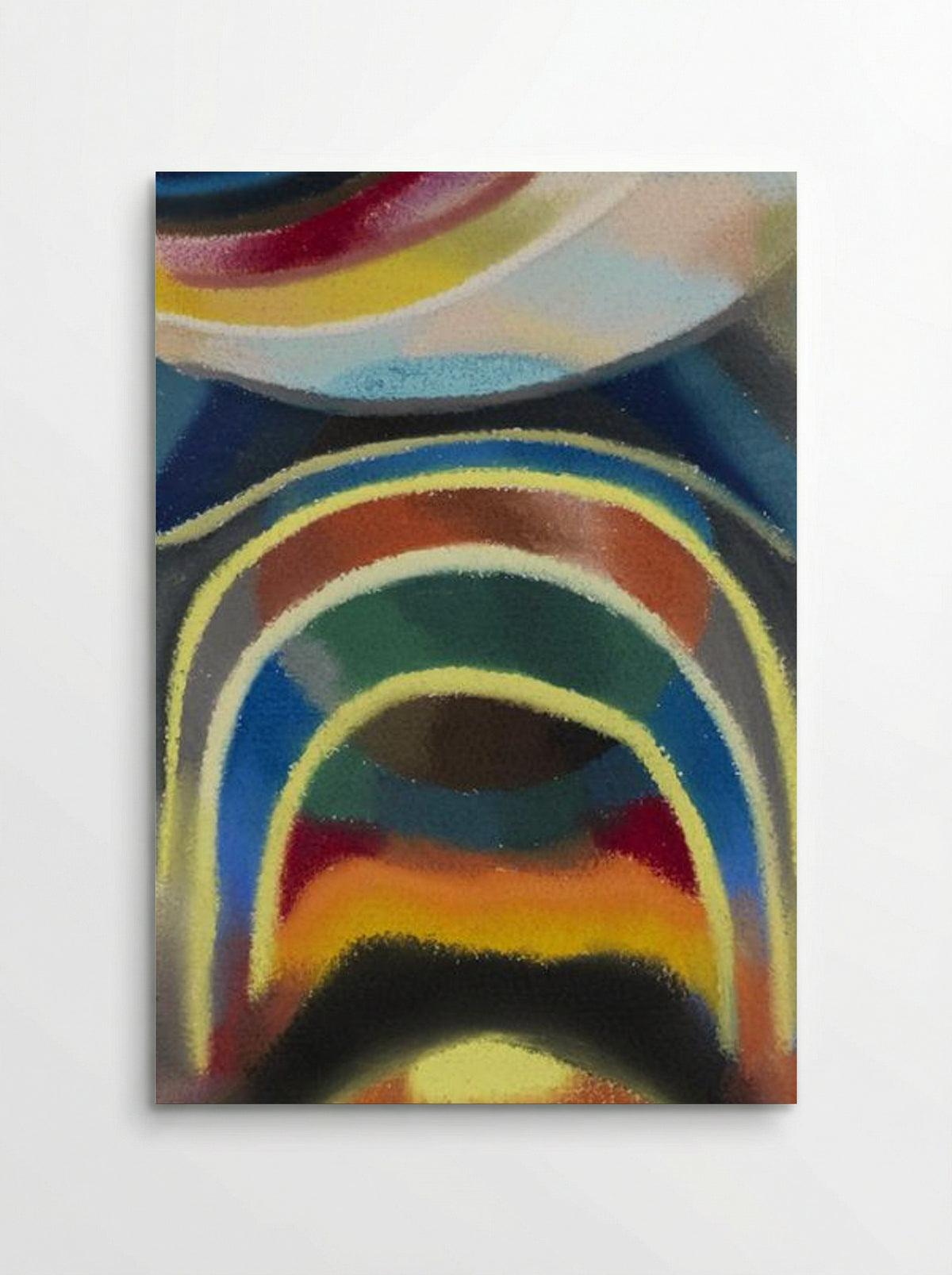 Lichtkreise (Kosmischer Regenbogen) - Otto Freundlich - Poster