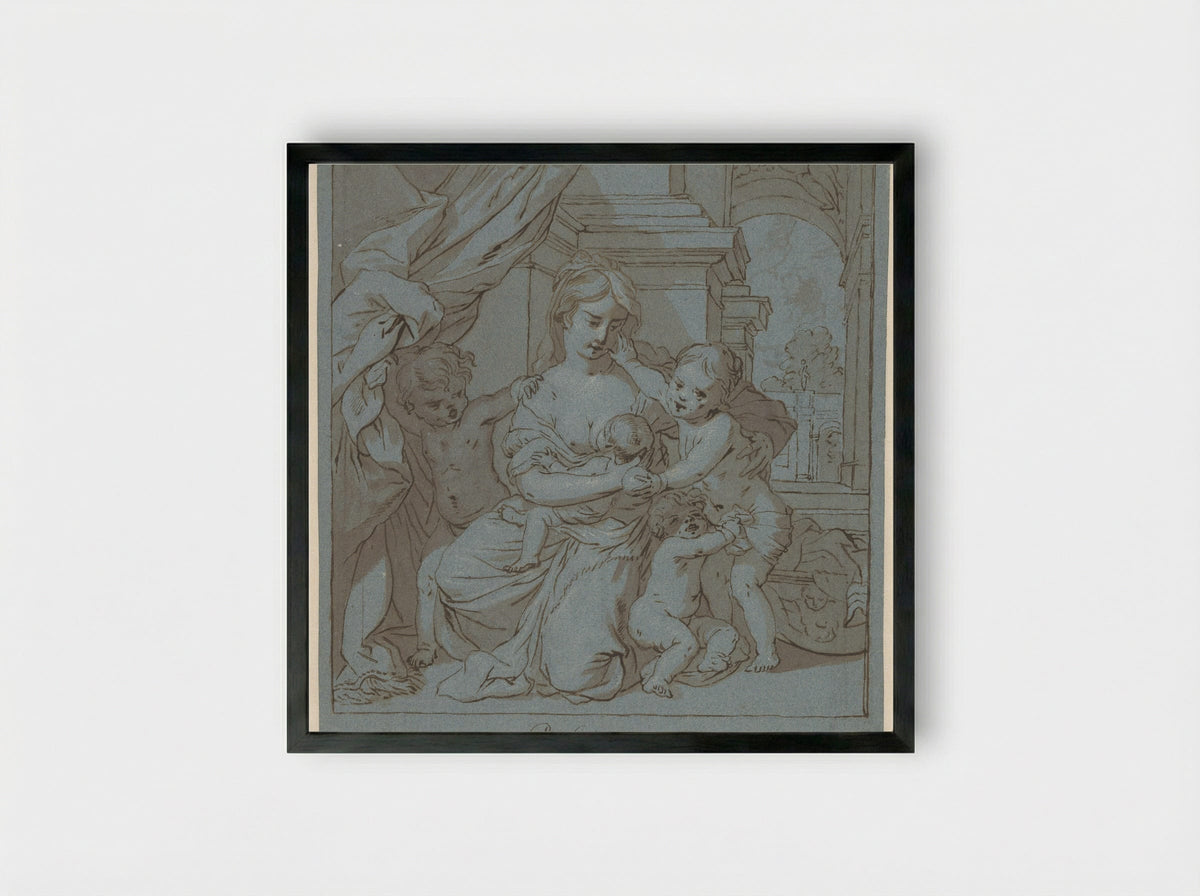Liefde (Charitas) - Barend Graat - Framed Print Black
