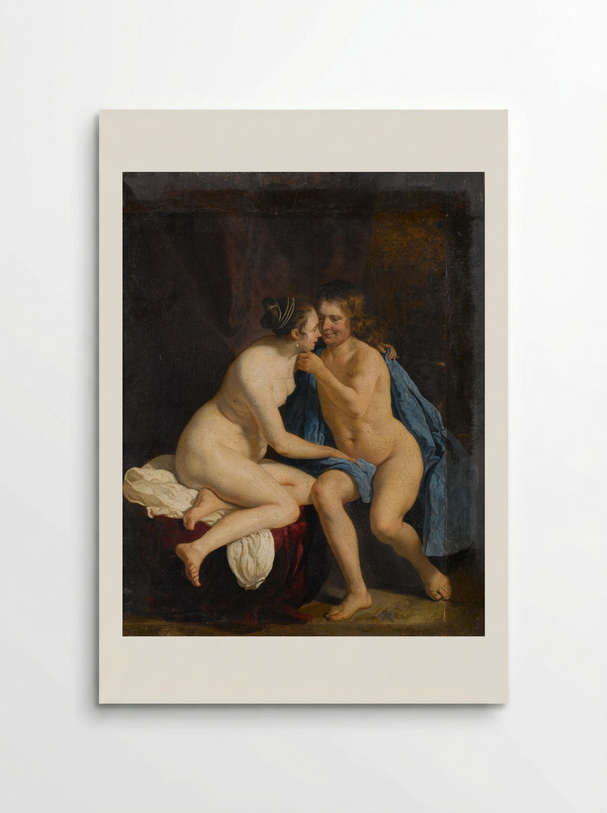 Liefdespaar (The Lovers) - Jacob van Loo - Poster