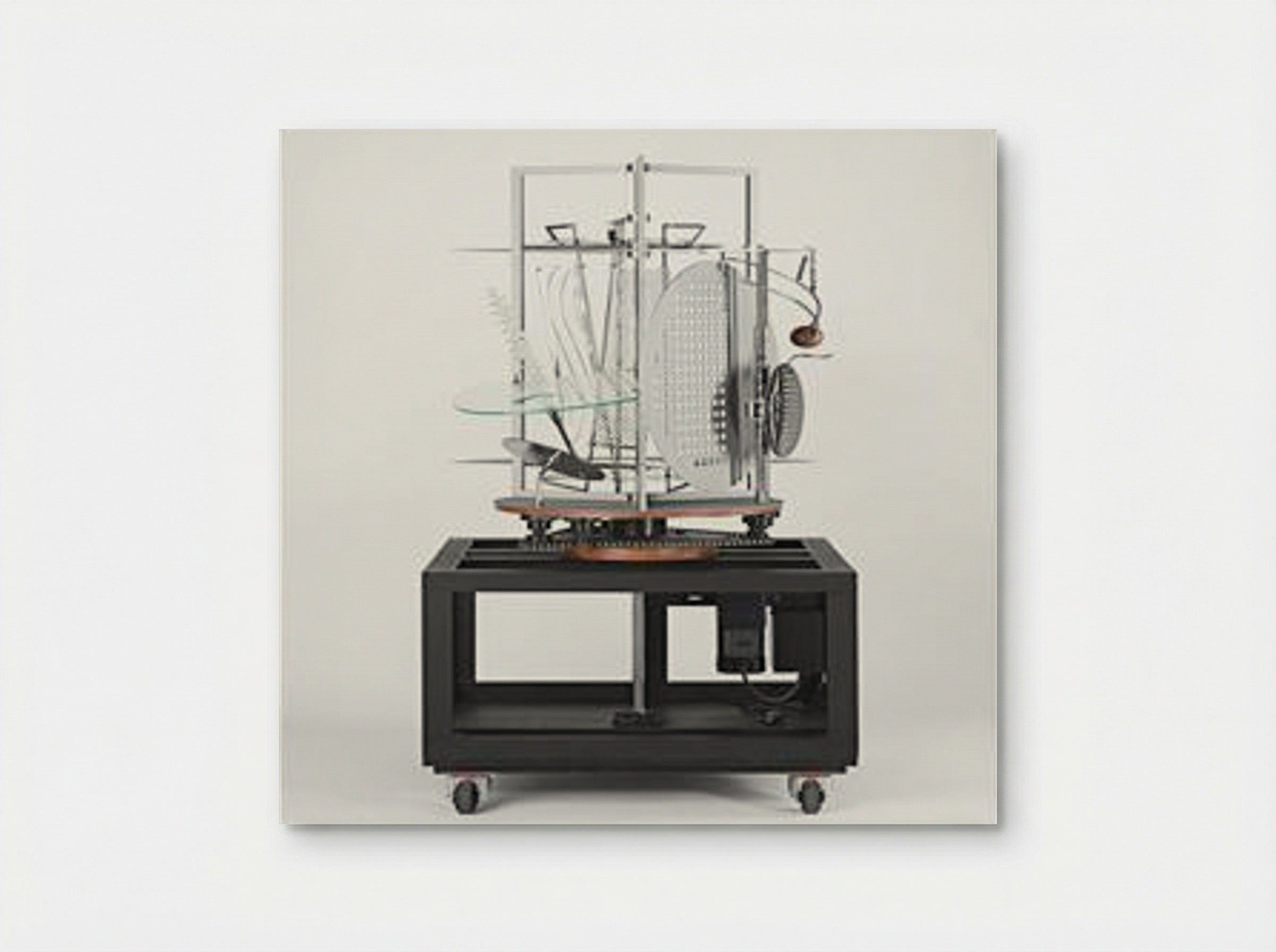 Light Prop for an Electric Stage (Light-Space Modulator) - László Moholy-Nagy - Poster