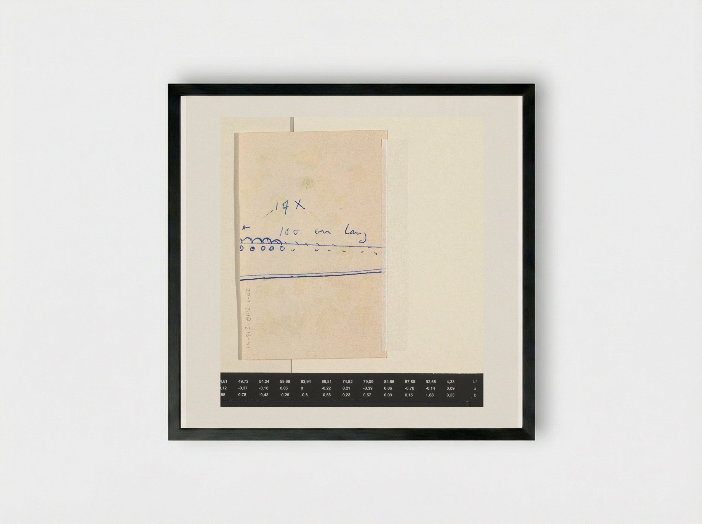 Lijnen en cirkels - Willem Westbroek - Framed Print Black
