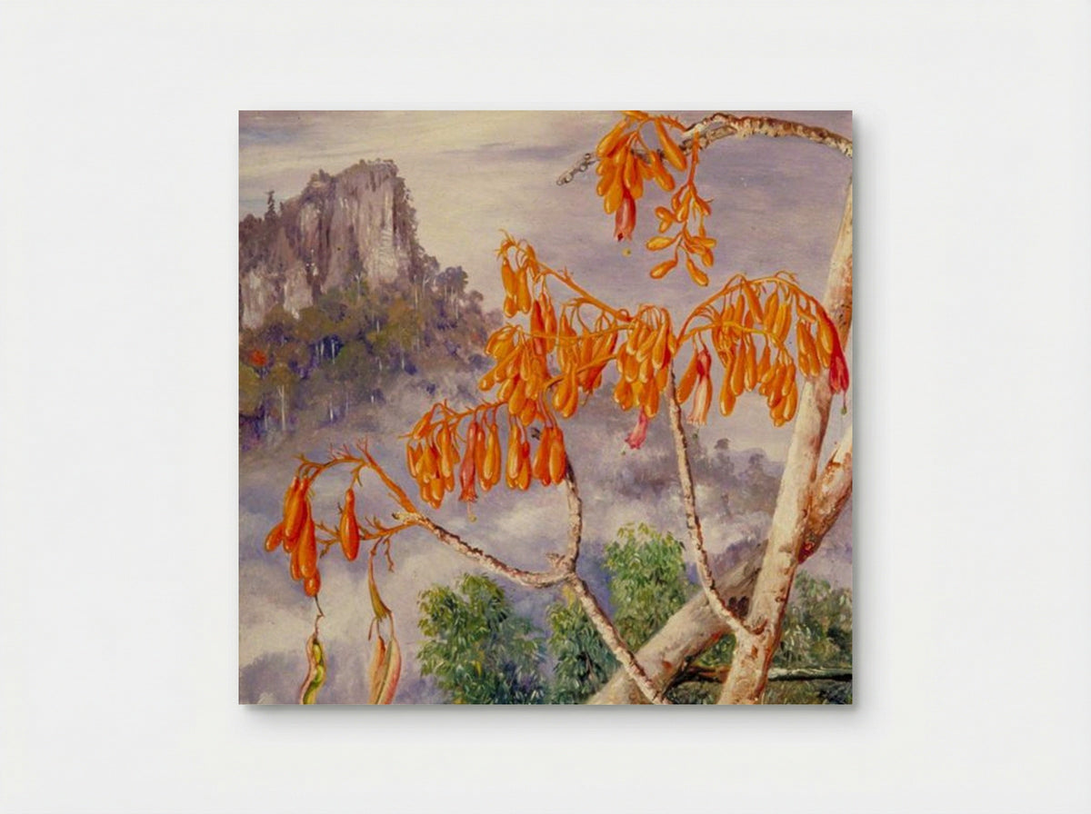 Limestone Mountains of Sarawak, Borneo - Marianne North - Poster