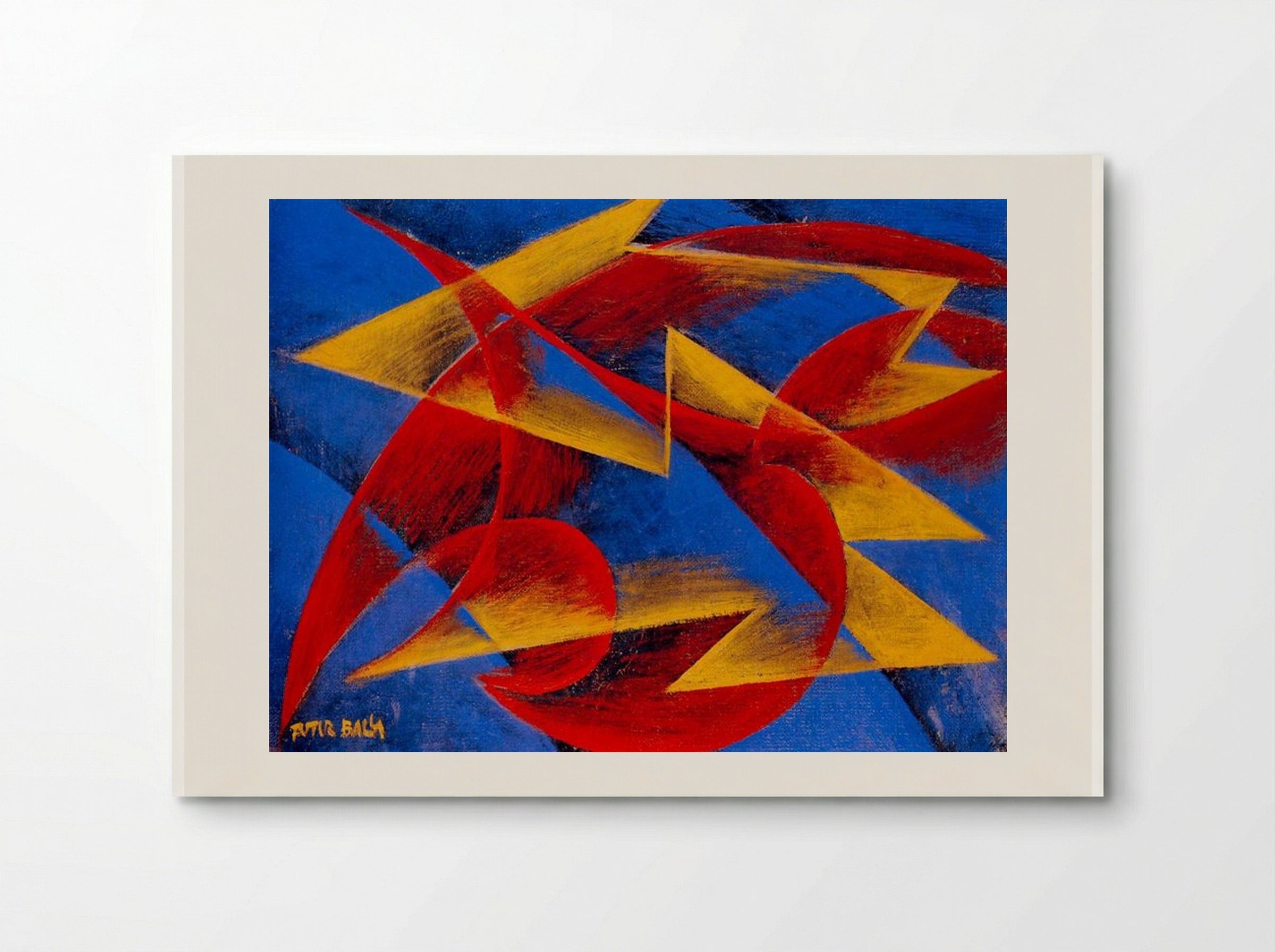 Line of Speed - Giacomo Balla - Poster