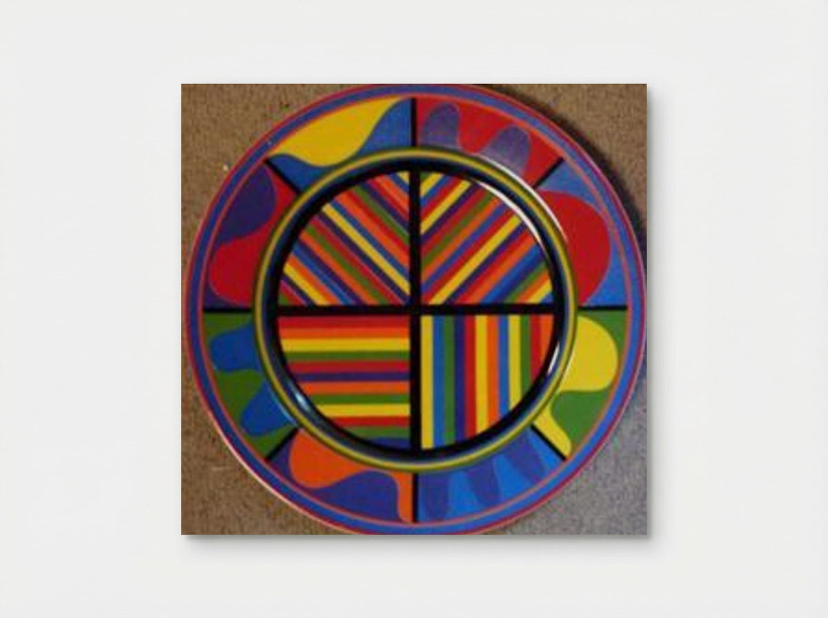 Lines in Four Directions - Sol LeWitt - Poster