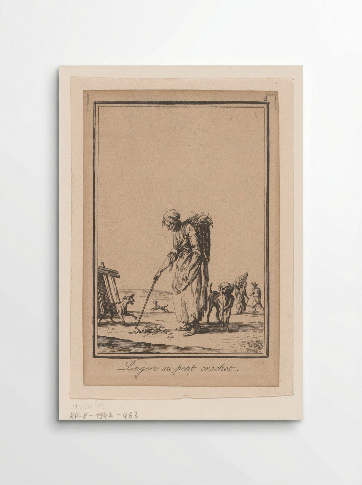 Lingère au petit crochet - Jean Duplessis-Bertaux - Poster