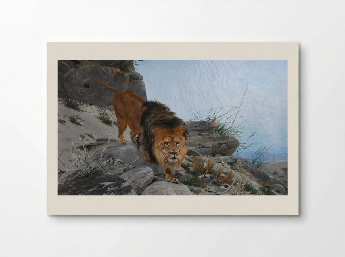Lion - Richard Friese - Poster