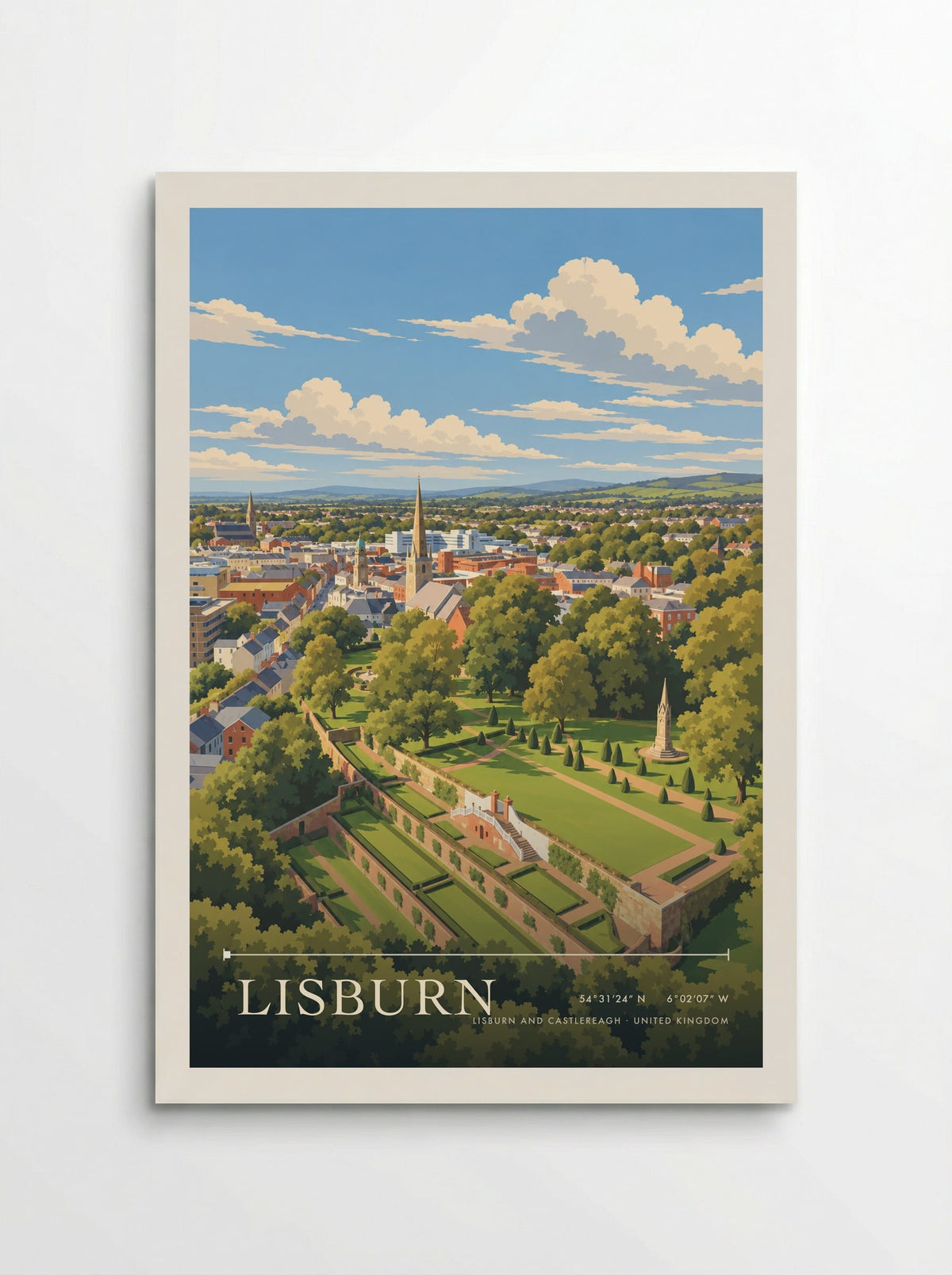 Lisburn, Lisburn and Castlereagh | Travel Poster - Poster