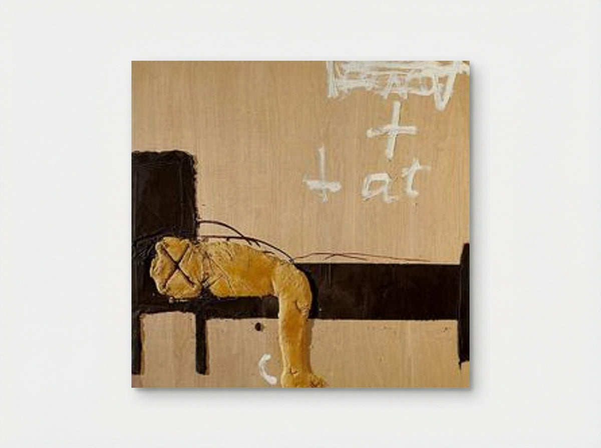 Lit i llit (Bed and Bed) - Antoni Tàpies - Poster