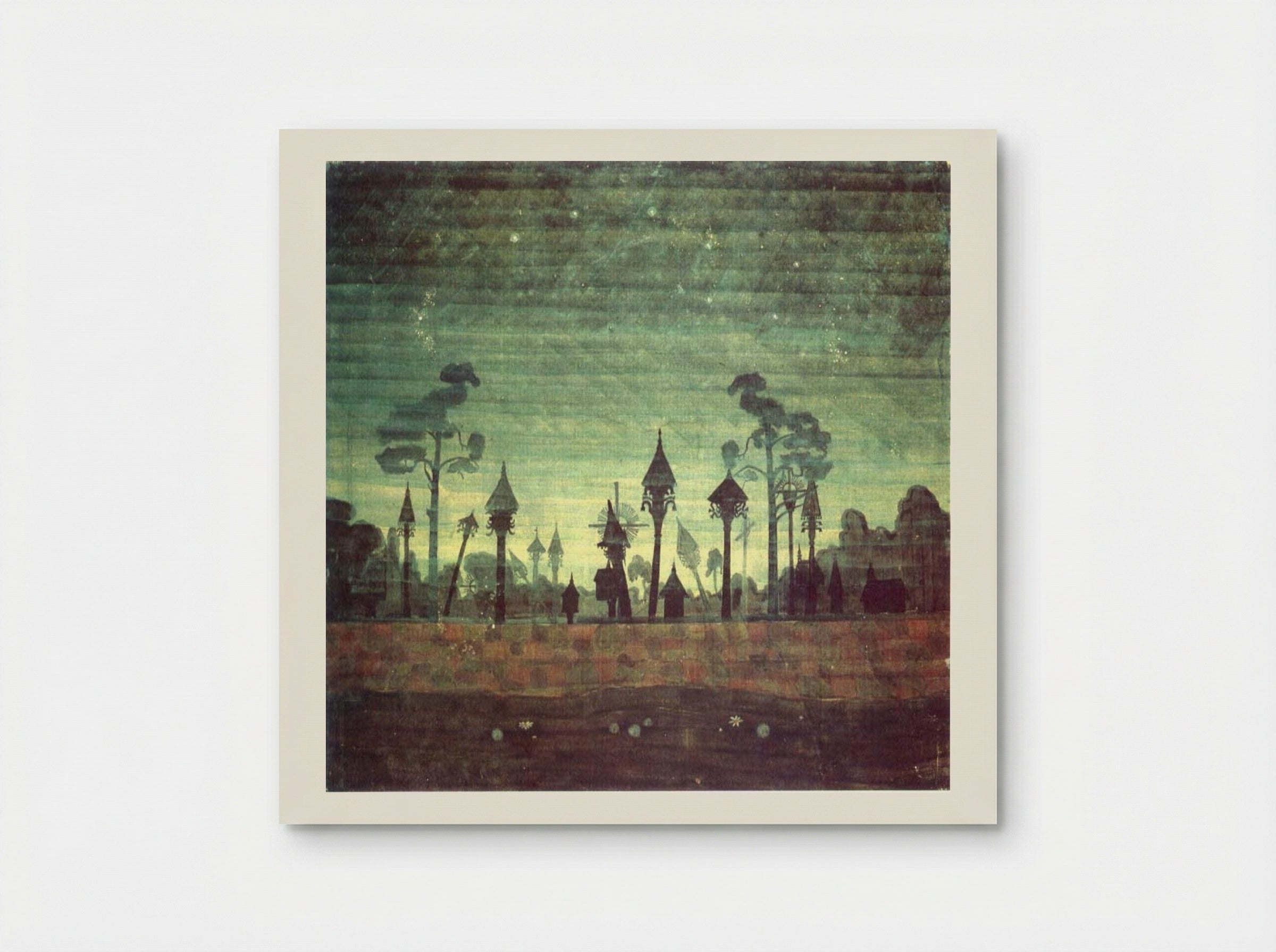 Lithuanian Graveyard - Mikalojus Konstantinas Čiurlionis - Poster