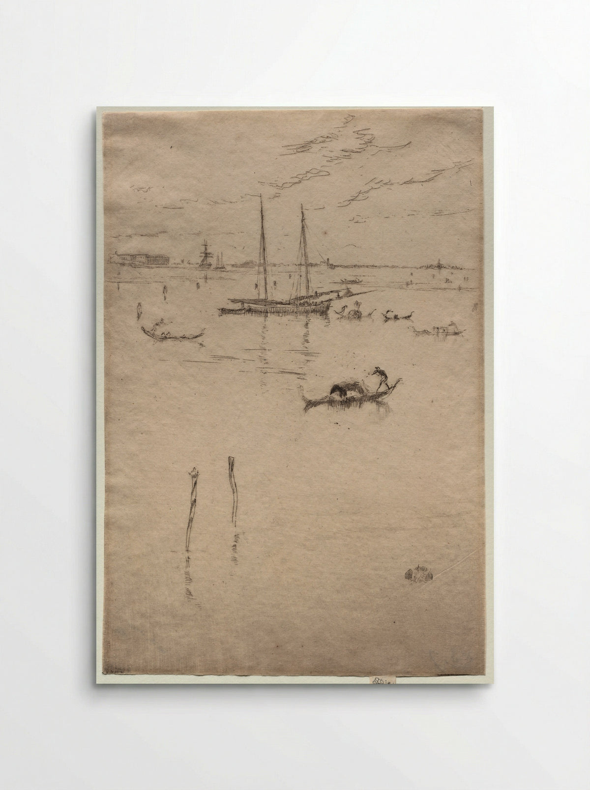 Little Lagoon - James McNeill Whistler - Poster