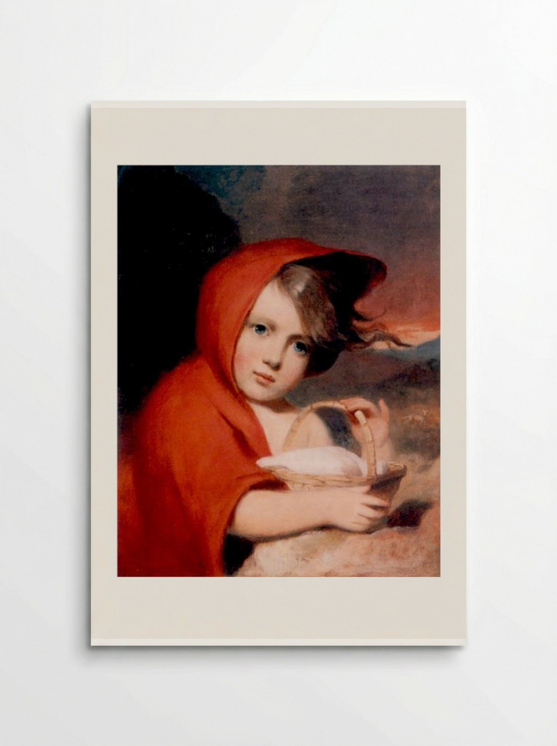 Little Red Riding Hood - Thomas Sully - Poster