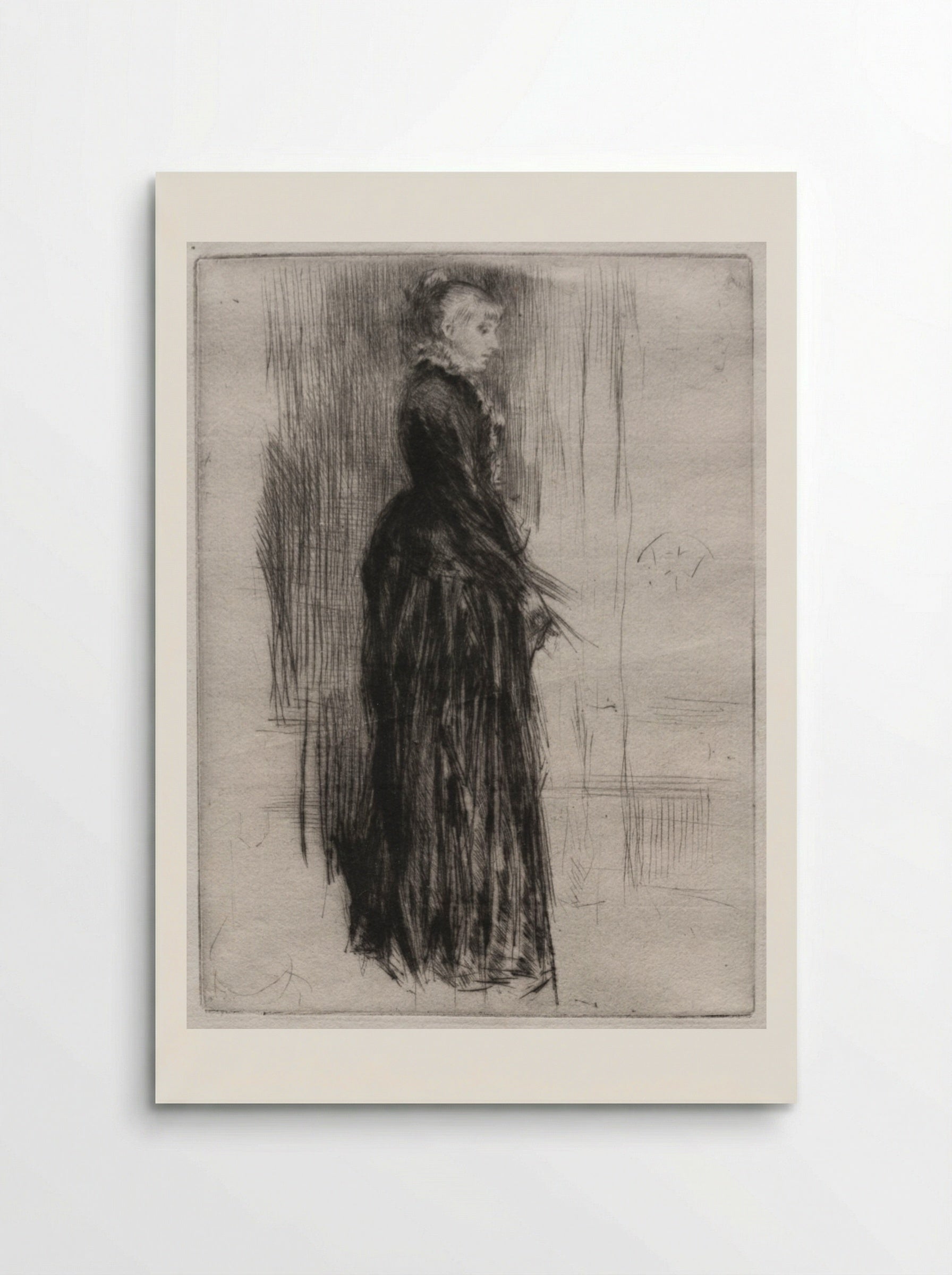 Little Velvet Dress - James McNeill Whistler - Poster