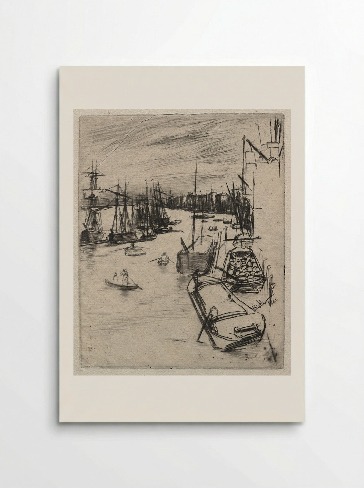 Little Wapping - James McNeill Whistler - Poster