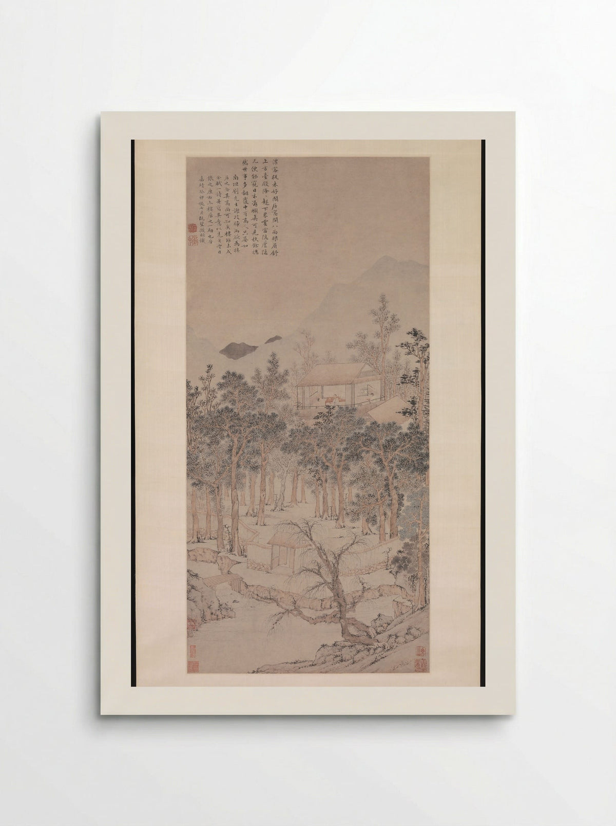 Living Aloft - Wen Zhengming - Poster