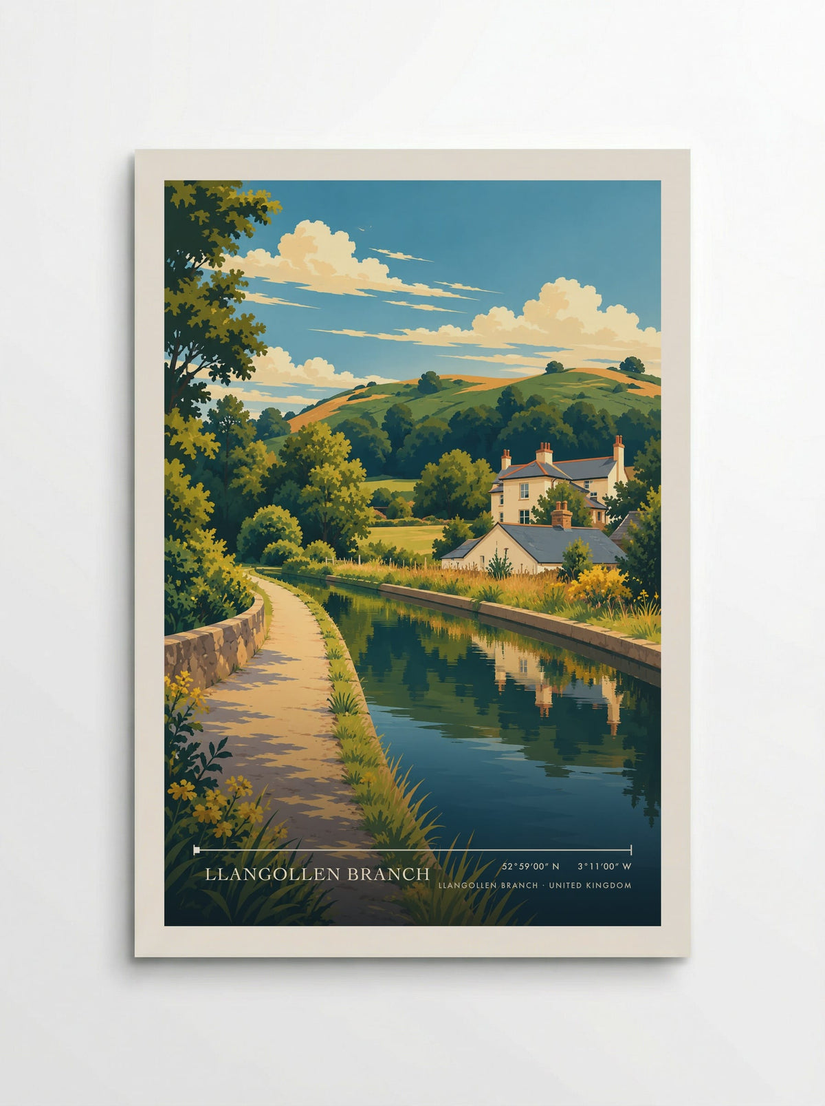Llangollen Branch | Travel Poster - Poster