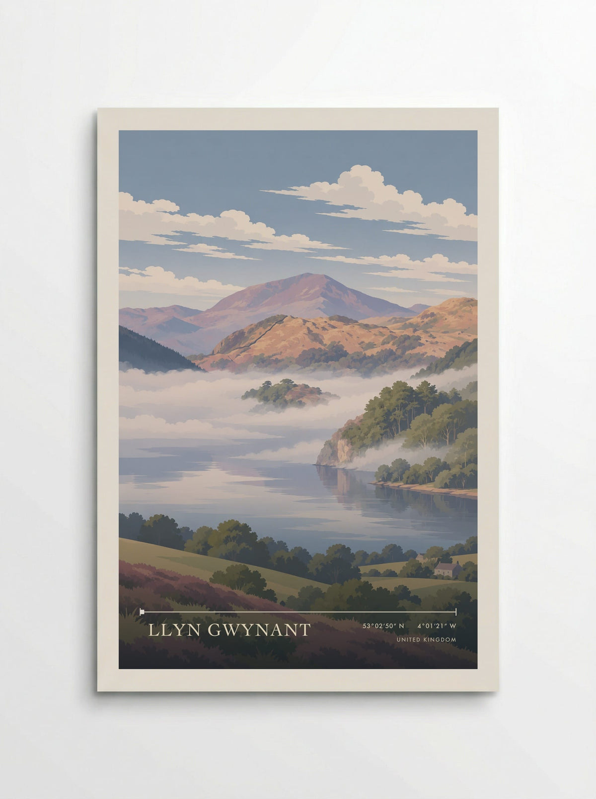 Llyn Gwynant | Travel Poster - Poster