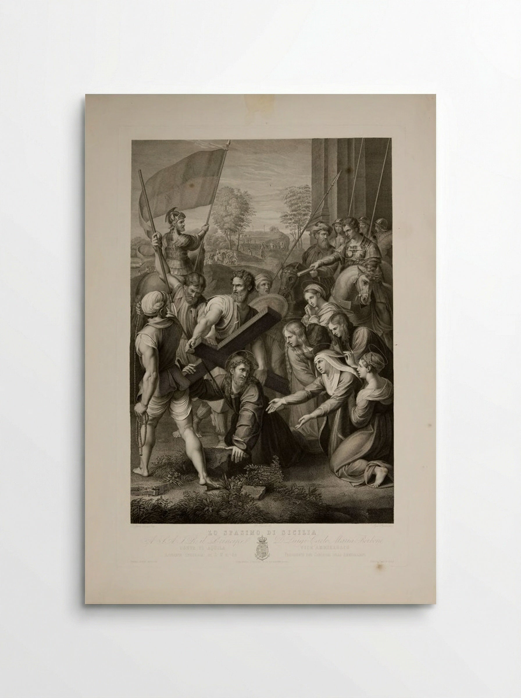 Lo Spasimo di Sicilia - Ignazio Pavon - Poster