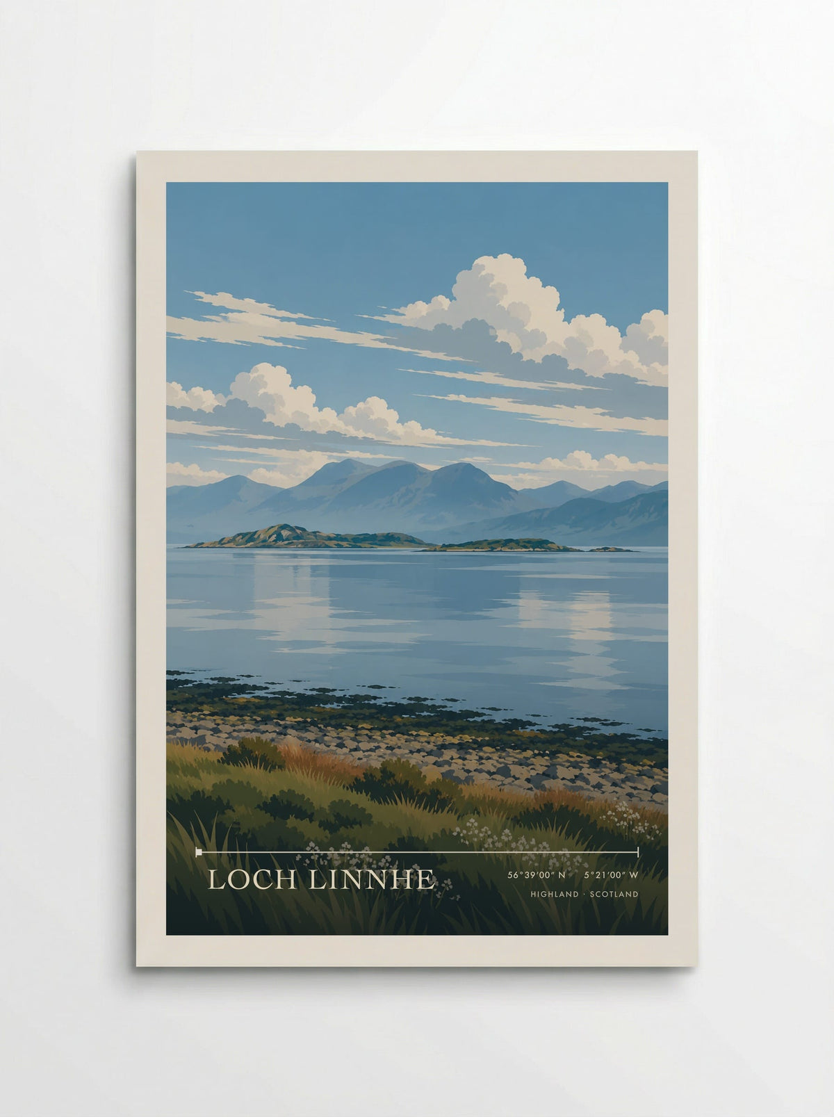Loch Linnhe, Highland | Travel Poster - Poster