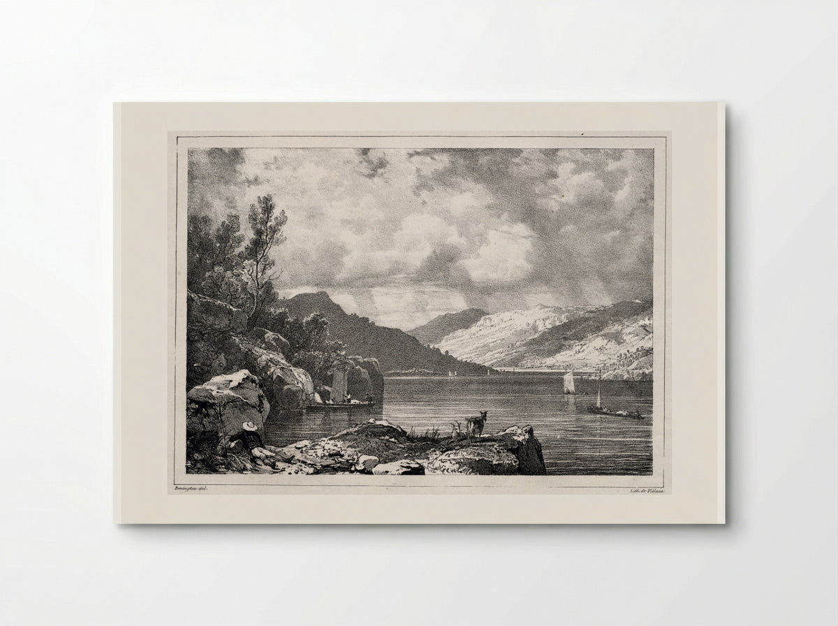 Loch Lomond - Richard Parkes Bonington - Poster
