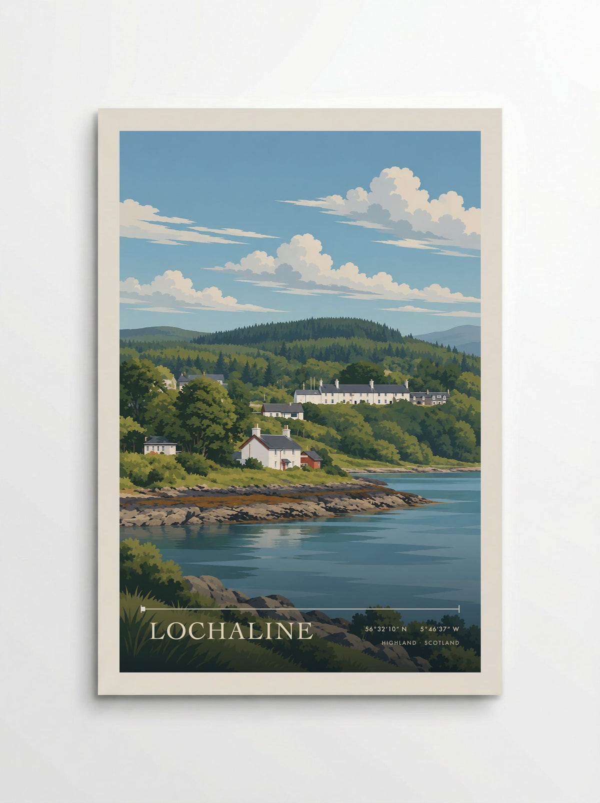 Lochaline, Highland | Travel Poster - Poster