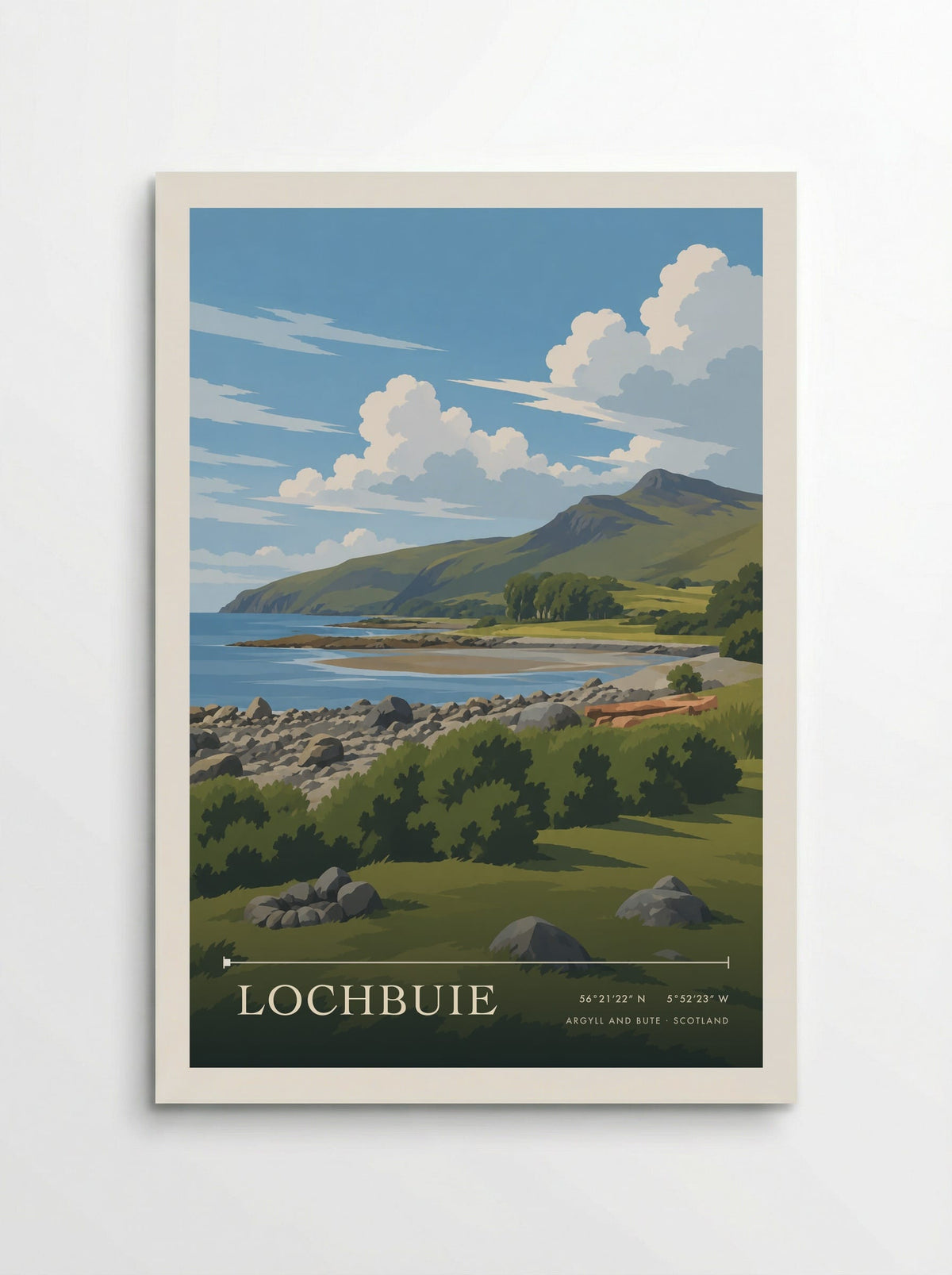 Lochbuie, Argyll and Bute | Travel Poster - Poster