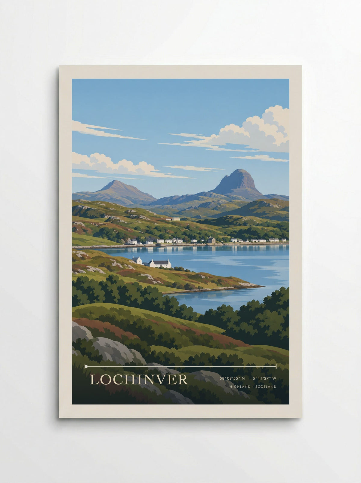 Lochinver, Highland | Travel Poster - Poster