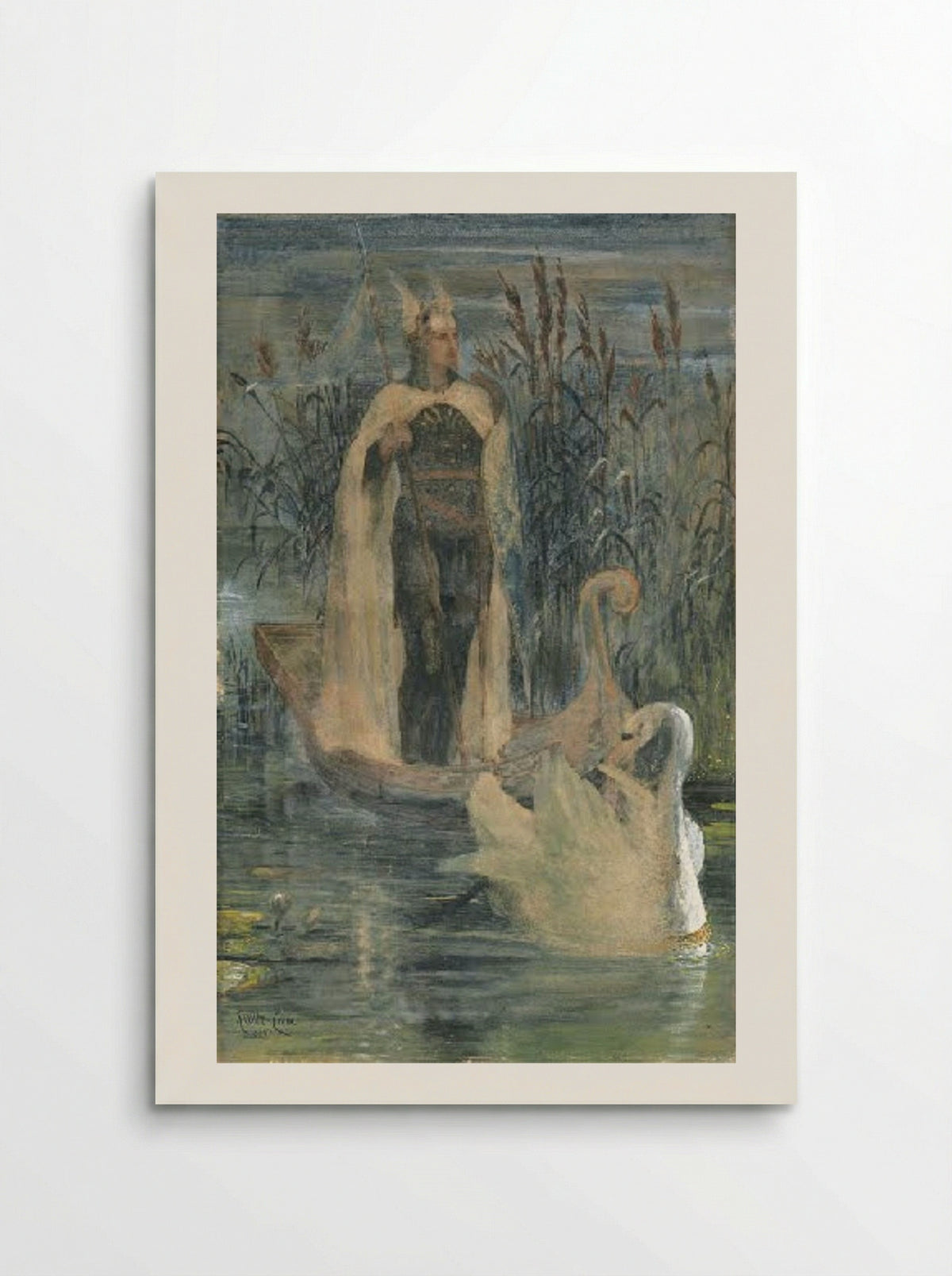 Lohengrin - Walter Crane - Poster