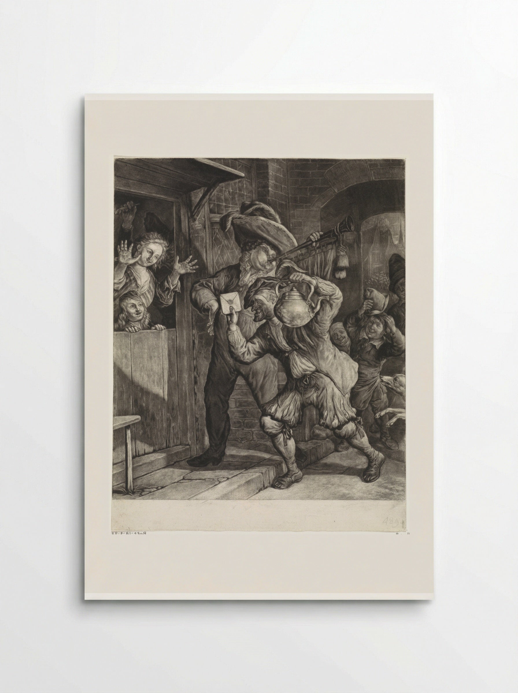 Loterij van Grootebroek - Cornelis Dusart - Poster