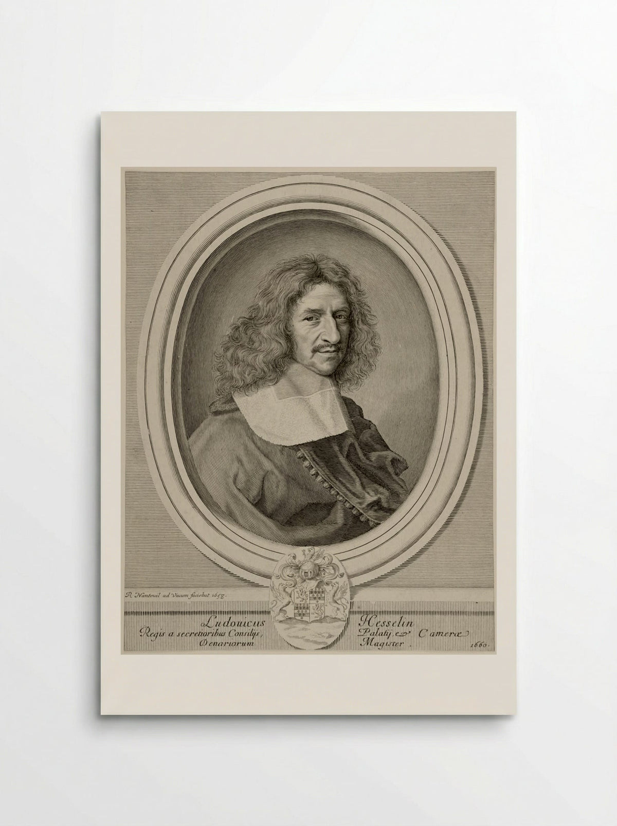 Louis Hesselin - Robert Nanteuil - Poster
