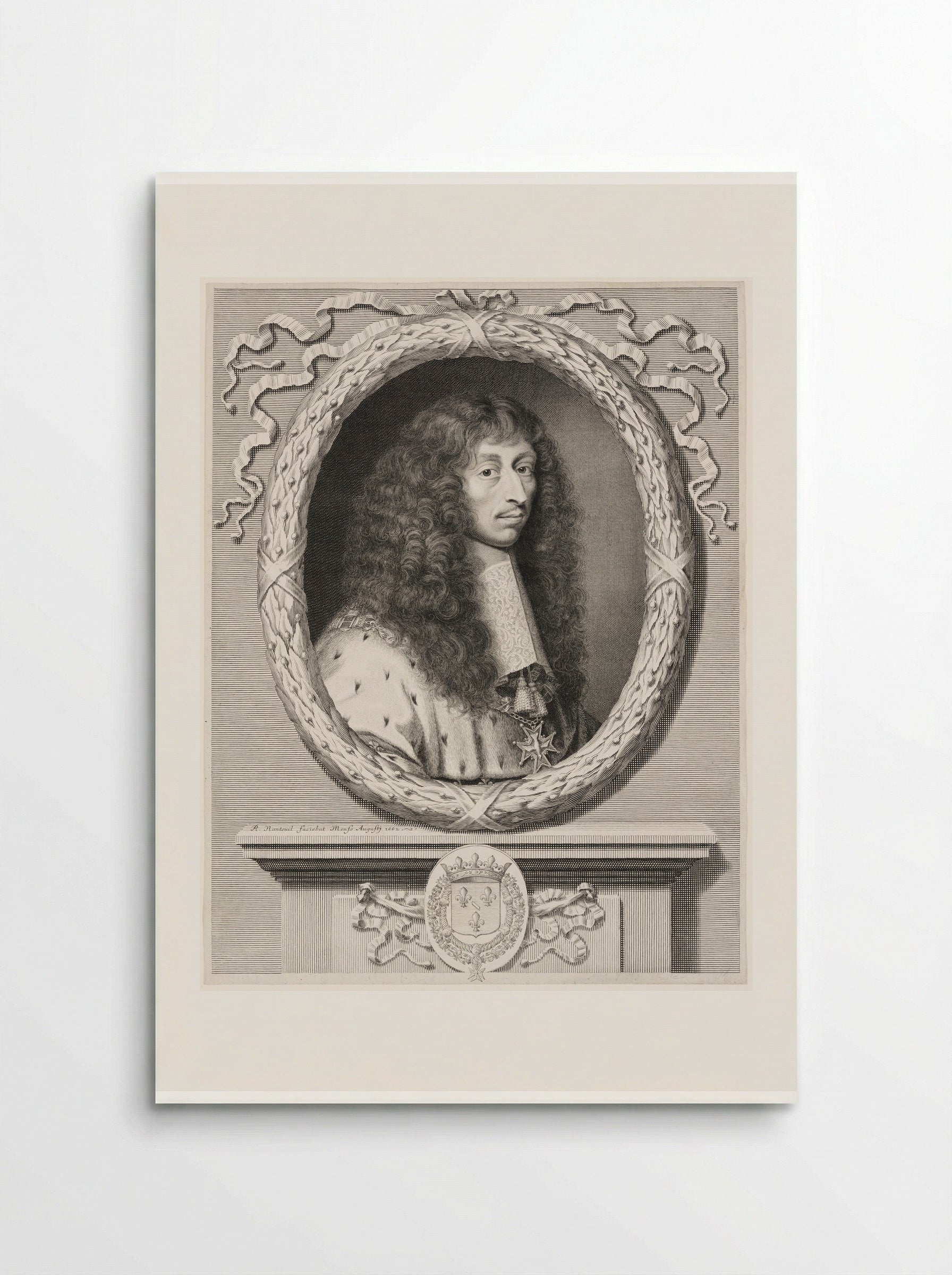 Louis II, Prince de Condé - Robert Nanteuil - Poster