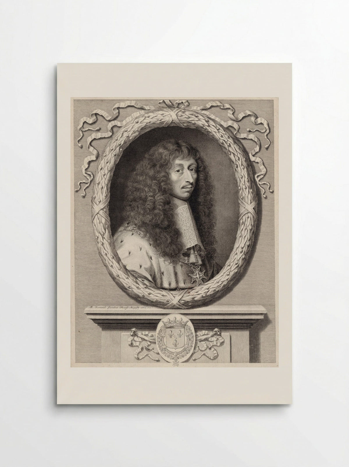 Louis II de Bourbon, Prince de Condé - Robert Nanteuil - Poster