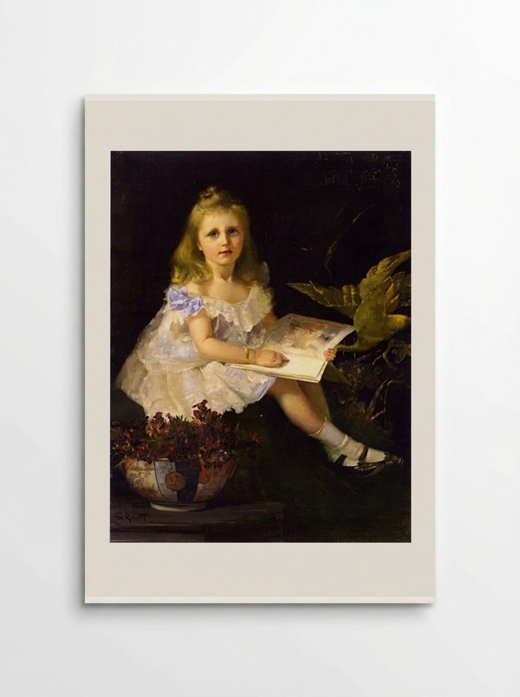 Louise, Daughter of the Hon. L. I. Smith - Tom Roberts - Poster