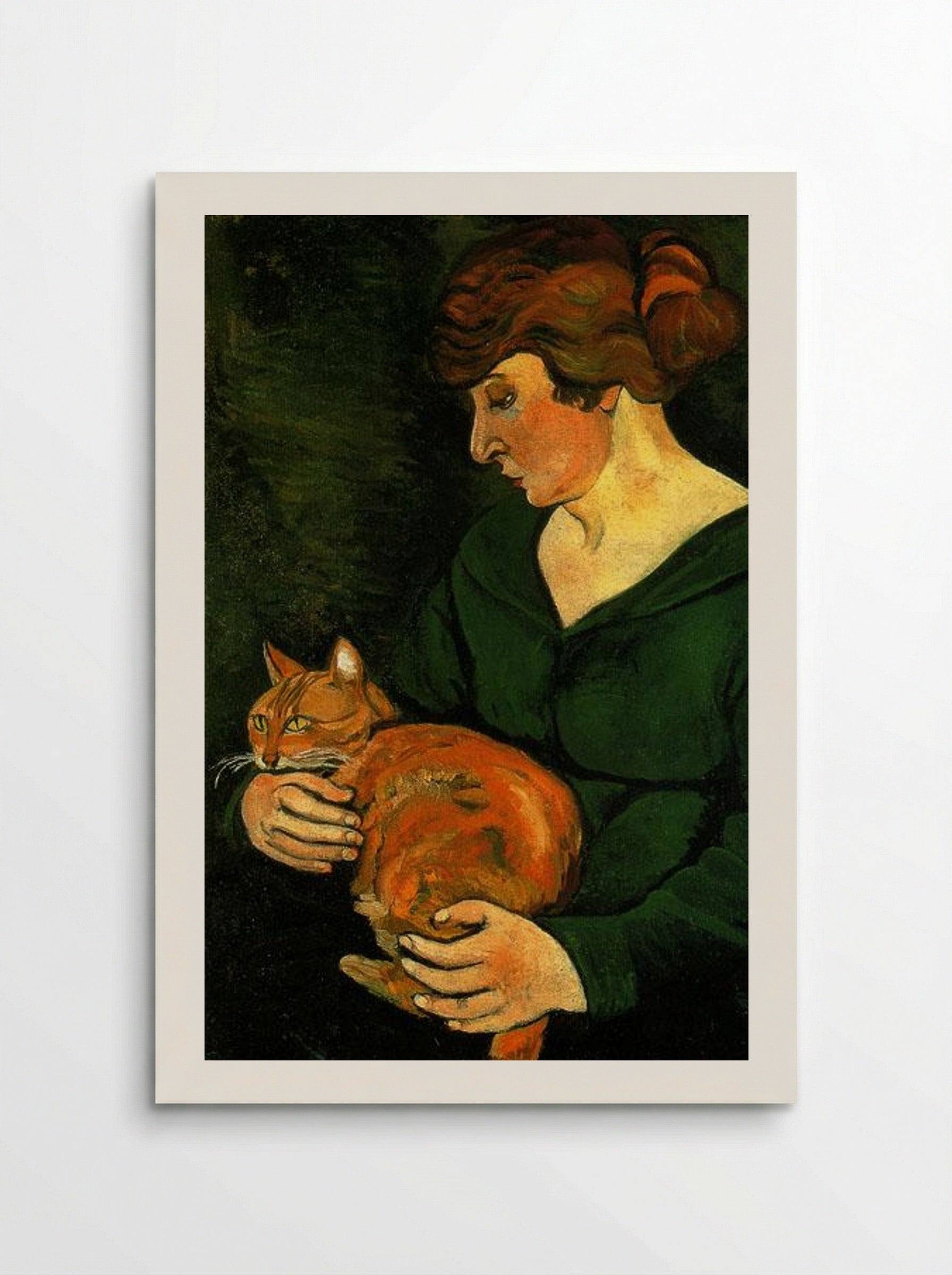 Louison and Raminou - Suzanne Valadon - Poster