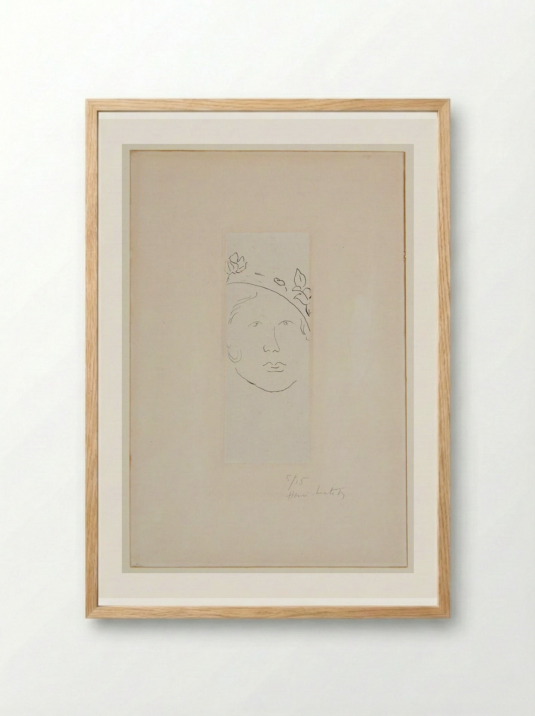 Loulou - Henri Matisse - Framed Print Wood